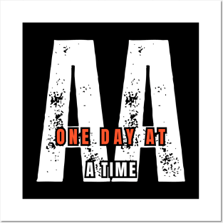 AA - One Day At A Time Posters and Art